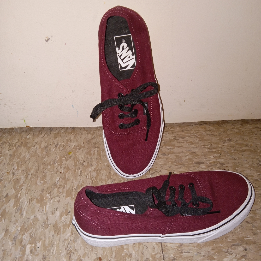 Vans Authentic Burgundy shoes